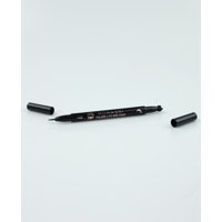 Ronassi Çift Taraflı Mat Siyah İnce-Desenli Uç Likit Eyeliner