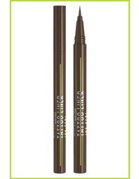Maybelline New York Tattoo Mat Dark Brown İnce Uçlu Kalem Eyeliner