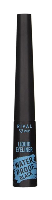 Rival Loves Me No:03 Suya Dayanıklı Mat Siyah Kalıcı İnce Uçlu Likit Eyeliner