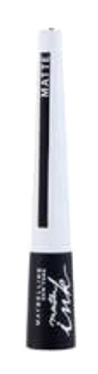 Maybelline New York Drama Mat Siyah İnce Uçlu Likit Eyeliner