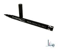 M.A.C Real Pen Mat Siyah İnce Uçlu Kalem Eyeliner