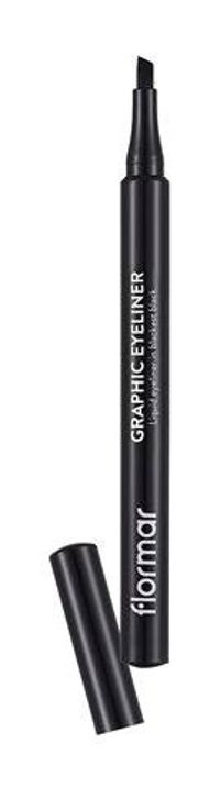 Flormar No:001 Mat Siyah İnce Uçlu Likit Eyeliner