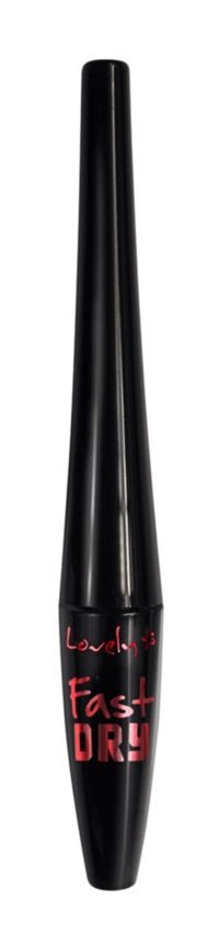 Lovely Fast Dry Mat Siyah Kalıcı İnce Uçlu Likit Eyeliner