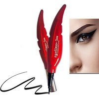 Tommy G Yaprak Şekilli Suya Dayanıklı Mat Siyah Kalıcı İnce Uçlu Likit Eyeliner