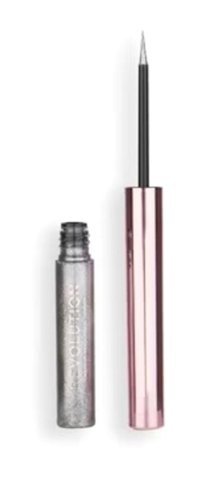 Revolution Lights Mat Silver Flash İnce Uçlu Likit Eyeliner