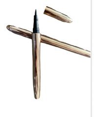 Mst Cosmetic Gold Mat Siyah İnce Uçlu Likit Eyeliner