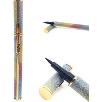 Roesıa Rose Cosmetics Kristal Suya Dayanıklı Mat Siyah Kalın Uçlu Likit Eyeliner