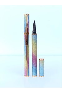 Rose Special Kzm Suya Dayanıklı Mat Siyah Kalıcı İnce Uçlu Kalem Eyeliner