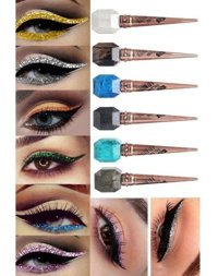 Utelips Anime Figürlü Simli Çok Renkli Likit Eyeliner