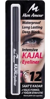 Mon Amour Intensive Suya Dayanıklı Siyah Kalıcı Kalem Eyeliner