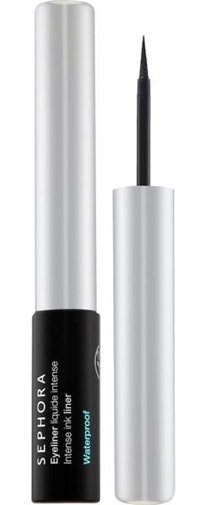 Sephora Intense Ink Liner Suya Dayanıklı Saten Siyah Kalıcı İnce Uçlu Likit Eyeliner