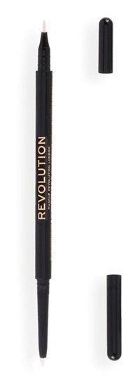 Revolution Çift Taraflı Mat Beyaz İnce Uçlu Kalem Eyeliner