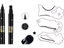 Maqya Cosmetics Mat Siyah Desenli Uç Kalem Eyeliner