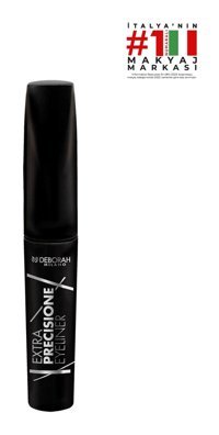 Deborah Extra Precisione Suya Dayanıklı Mat Siyah Kalıcı İnce Uçlu Likit Eyeliner
