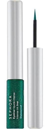 Sephora Intense Ink Liner Suya Dayanıklı Metalik Yeşil Kalıcı İnce Uçlu Likit Eyeliner