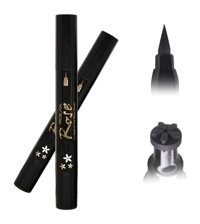 Roesıa Rose Cosmetics Çiçek Desenli Suya Dayanıklı Mat Siyah Kalıcı Kalın Uçlu Kalem Eyeliner
