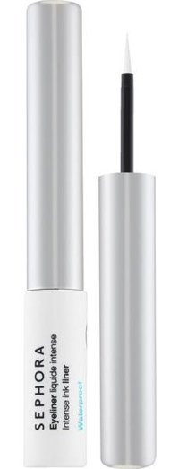 Sephora Intense Ink Liner Suya Dayanıklı Saten Beyaz Kalıcı İnce Uçlu Likit Eyeliner