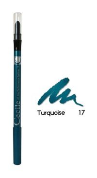 Cecile All Day Performance 17 Turkuaz Kalıcı Kalın Uçlu Kalem Eyeliner