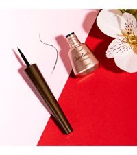 Gulflower Super Smooth Mat Kahverengi Kalın Uçlu Likit Eyeliner