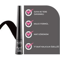 Note No:03 Suya Dayanıklı Mat Mavi Kalıcı İnce Uçlu Likit Eyeliner