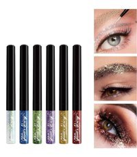 The Beauty Band Glitter Shiny Glitter Çok Renkli İnce Uçlu Likit Eyeliner