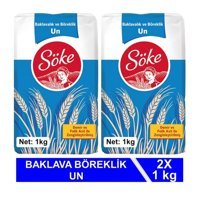 Söke Baklavalık Böreklik Un 2x1 kg