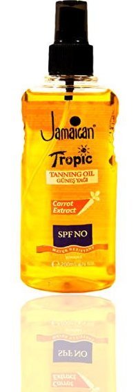 Jamaican Tropic Premium Havuç Yağı Vücut İçin Bronzlaştırıcı Krem 200 ml