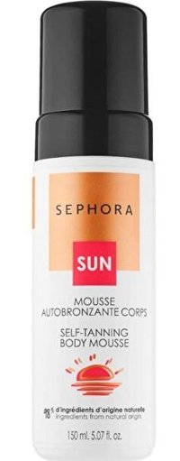 Sephora S -Tanning Body Mousse Vücut İçin Bronzlaştırıcı Köpük 125 ml