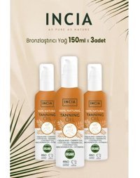 Incıa Vücut İçin Bronzlaştırıcı Yağ 3x150 ml