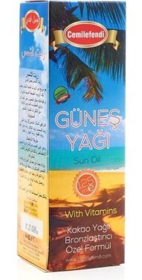 Cemil Efendi Vücut İçin Bronzlaştırıcı Yağ 125 ml