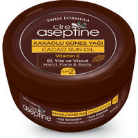 Cire Aseptine 2 Faktör Vücut İçin Bronzlaştırıcı Yağ 100 ml