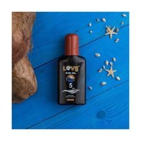 Love 5 Faktör Vücut İçin Bronzlaştırıcı Yağ 220 ml