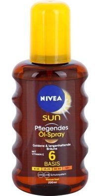 Nivea 6 Faktör Vücut İçin Bronzlaştırıcı Yağ 200 ml