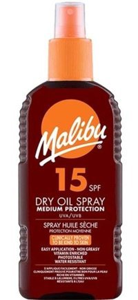 Malibu 15 Faktör Vücut İçin Bronzlaştırıcı Sprey 200 ml