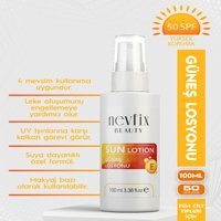Nevfix 50 Faktör Vücut İçin Bronzlaştırıcı Losyon 100 ml