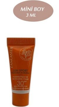 Lancaster Sun Sport Invisible 30 Faktör Vücut İçin Bronzlaştırıcı Krem 3 ml