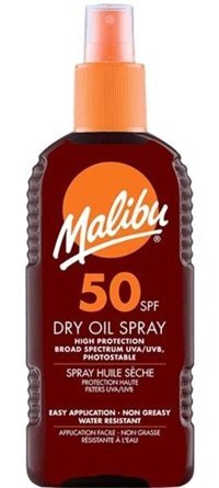 Malibu 50 Faktör Vücut İçin Bronzlaştırıcı Sprey 200 ml