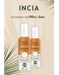 Incıa Vücut İçin Bronzlaştırıcı Yağ 2x150 ml