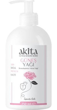 Akita 2 Faktör Vücut İçin Bronzlaştırıcı Yağ 250 ml