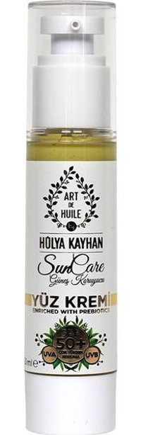 Art De Huile 50 Faktör Yüz İçin Bronzlaştırıcı Krem 50 ml