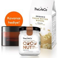 Thelifeco Cacao Butter Waffers Kakao Yağı Vücut İçin Bronzlaştırıcı Yağ 150 ml