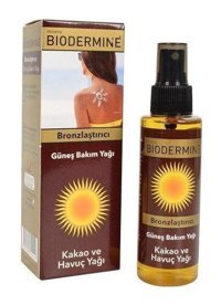 Biodermine Havuç Yağı Vücut İçin Bronzlaştırıcı Yağ 100 ml
