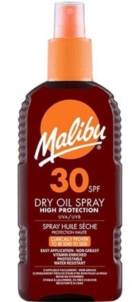 Malibu 30 Faktör Vücut İçin Bronzlaştırıcı Sprey 200 ml