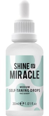 Shine Of Miracle Medium Self Tanning Water Vücut İçin Bronzlaştırıcı Yağ 30 ml