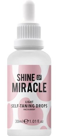 Shine Of Miracle Light Self Tanning Water Vücut İçin Bronzlaştırıcı Yağ 30 ml