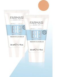 Farmasi Medium To Dark No:04 Tüm Ciltler İçin BB Krem Orta Ton 2x50 ml