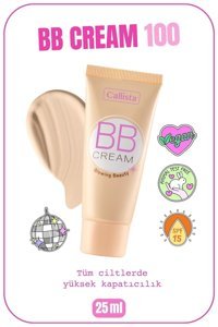 Callista Cream 100 Tüm Ciltler İçin BB Krem Açık Ton