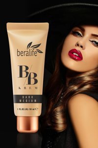 Beralife Dark Medium Tüm Ciltler İçin BB Krem Orta Ton