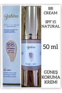 Bahira SPF15 Natural Light Tüm Ciltler İçin BB Krem Koyu Ton