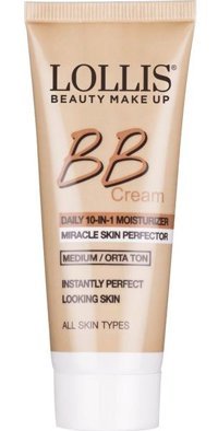 Lollis Daily 10in1 Moisturizer Medium Tüm Ciltler İçin BB Krem Orta Ton